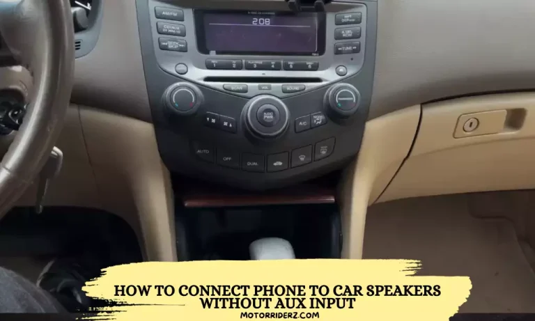 How To Connect Phone To Car Speakers Without Aux Input (Need To Know!)