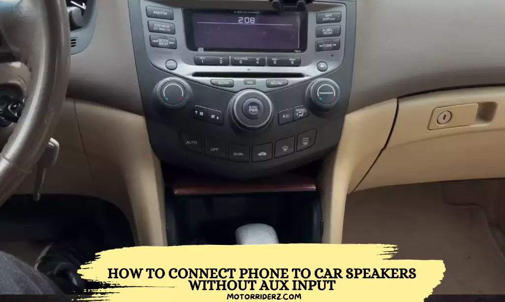 How To Connect Phone To Car Speakers Without AUX Input