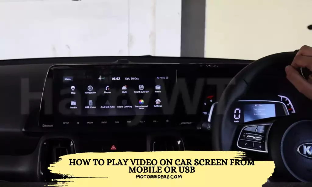 How to Play Video on Car Screen from Mobile Or Usb