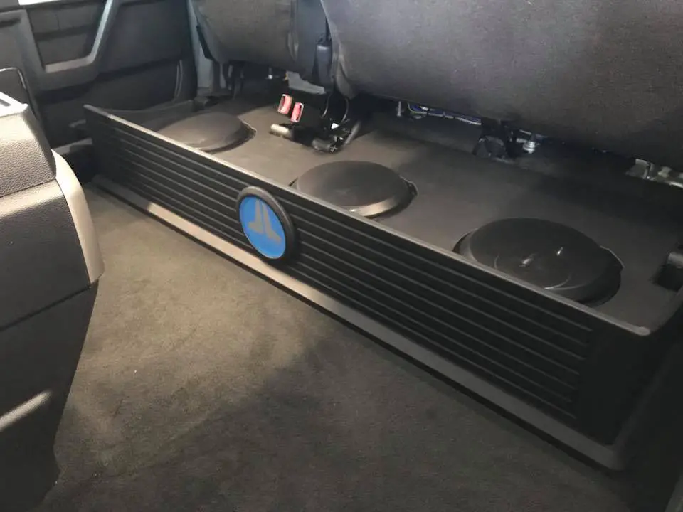 2022 Ford F250 Subwoofer Box