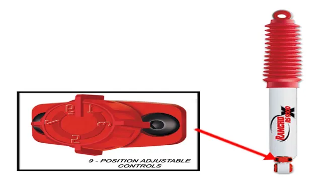 how to adjust rancho 9000 shocks