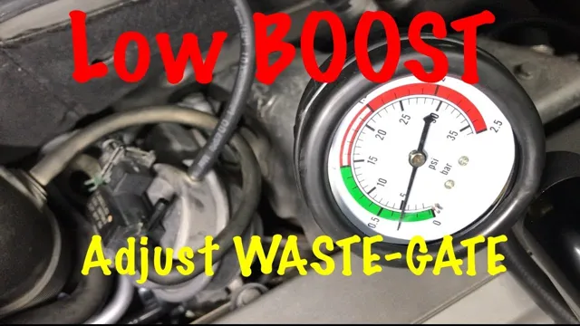 how to adjust turbo actuator for more boost