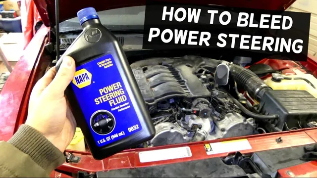 how to bleed power steering with hydroboost