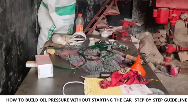 how to build oil pressure without starting car