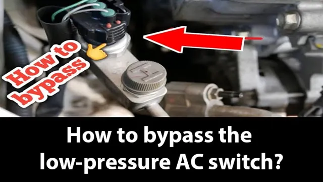 Foolproof Ways to Bypass Your AC Low Pressure Switch!