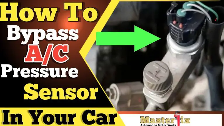 How to Bypass A/C Pressure Switch