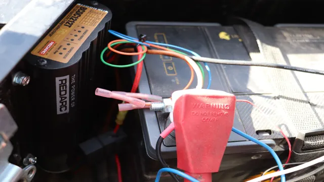 how to charge a battery on a trailer from truck