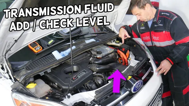 how to check transmission fluid ford