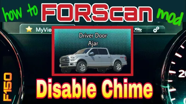 how to disable door ajar on ford f150