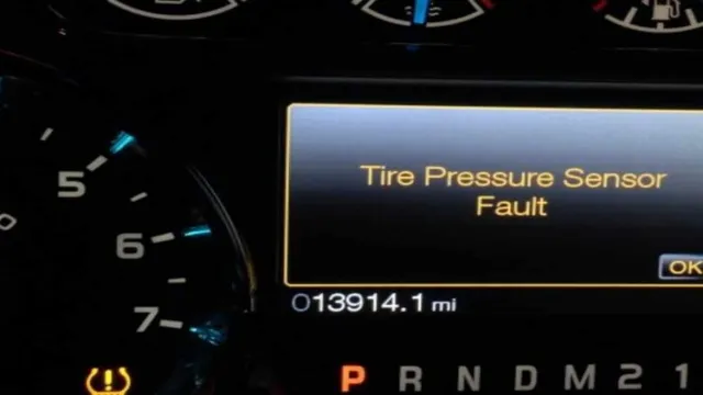 how to disable tire pressure sensor ford f250