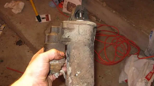 how to fix a dragging starter