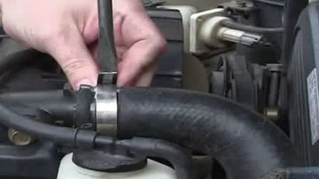 how to fix coolant hose leak