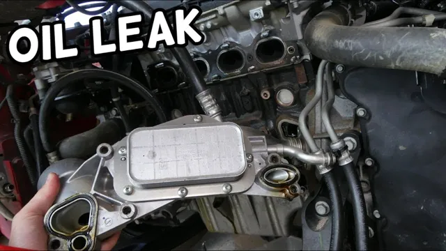 how to fix oil filter housing leak