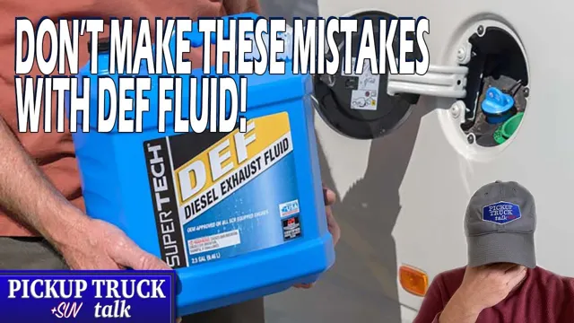 how to fix poor quality def fluid