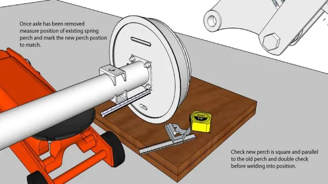 how to flip axles on a trailer