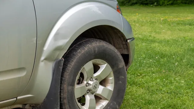 how to get dents out of truck bed wheel well