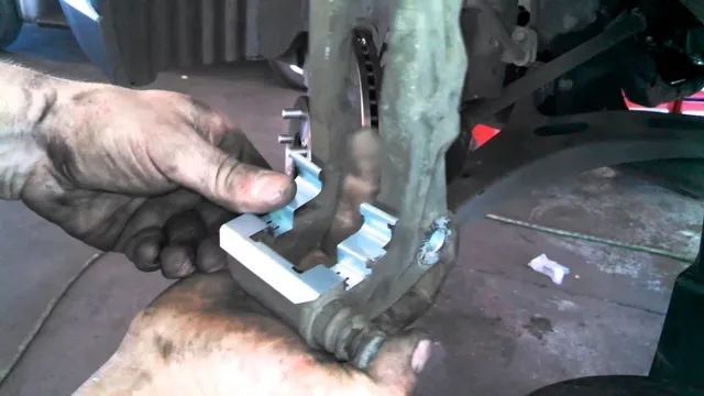 how to install brake pad clips f350