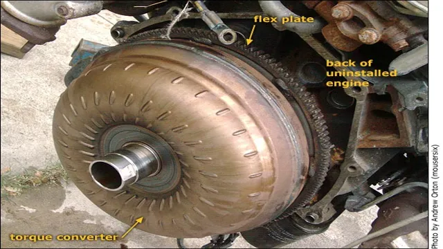 how to install torque converter to flexplate