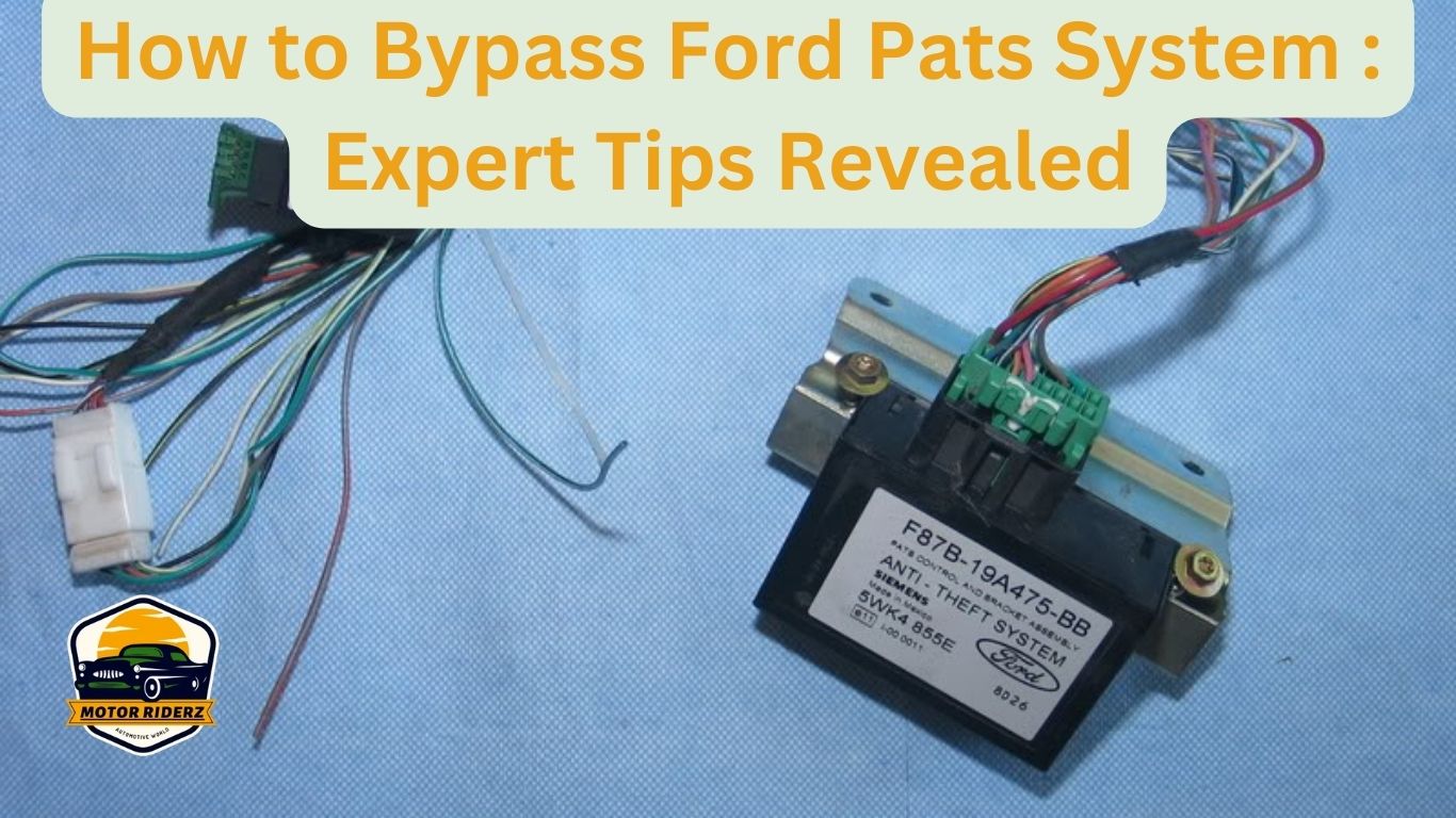 pats bypass module ford