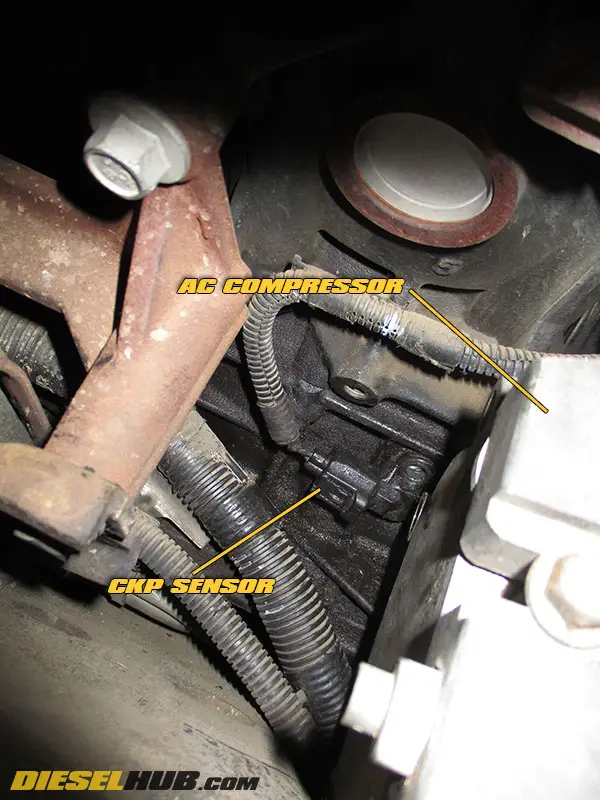 6.0 Powerstroke Crank Sensor Location  : A Guide to Finding It