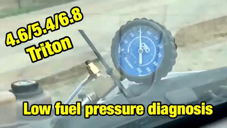 How to Check Fuel Pressure on 5.4 Triton