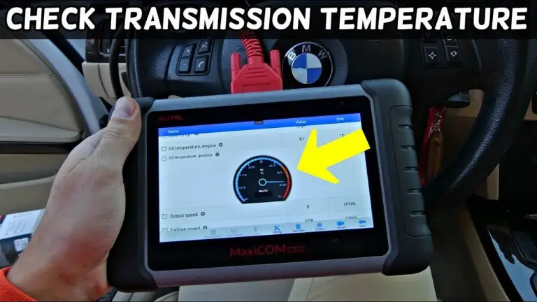 How to Check Transmission Temperature