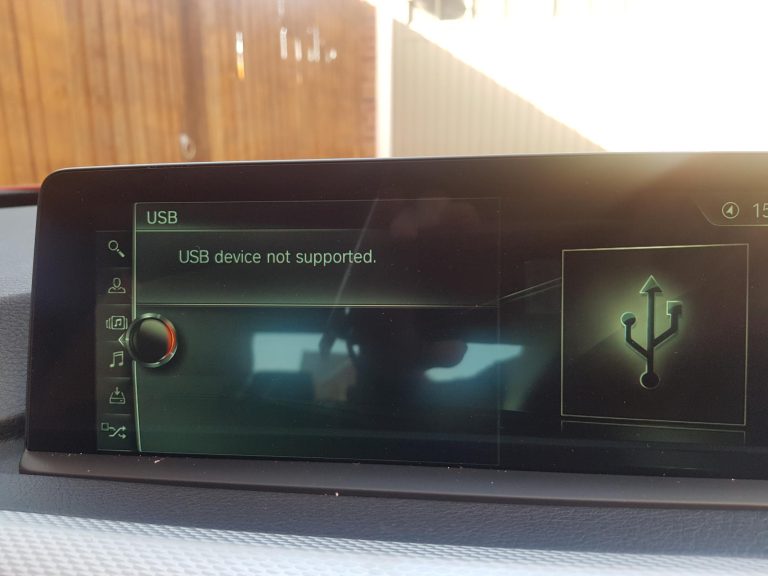 Bmw Usb Not Supported