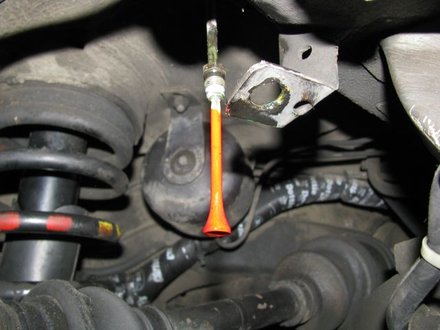 How To Plug Brake Line When Changing Caliper