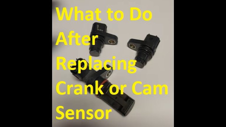 What To Do After Replacing Camshaft Sensor