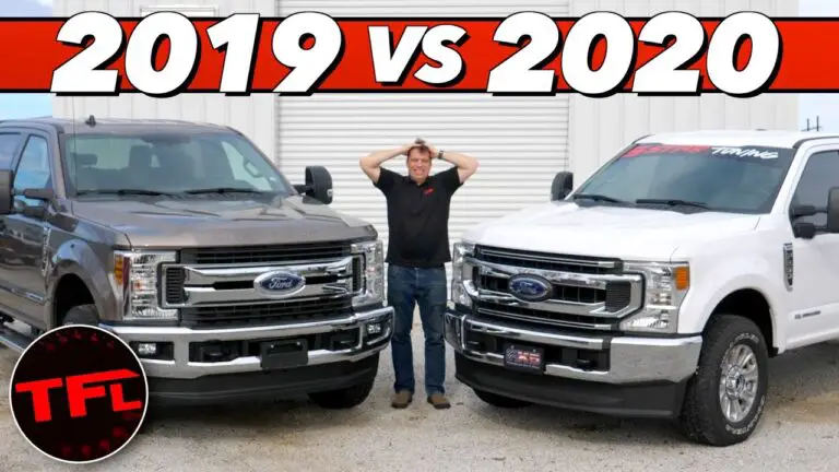 2019 Vs 2020 6.7 Powerstroke