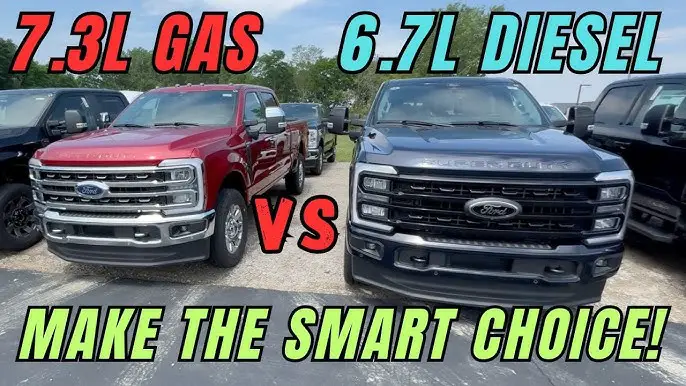 7.3 Godzilla Vs 6.7 Powerstroke Towing