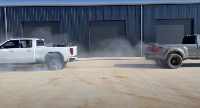 Chevy Duramax Vs Ford Powerstroke Tug of War