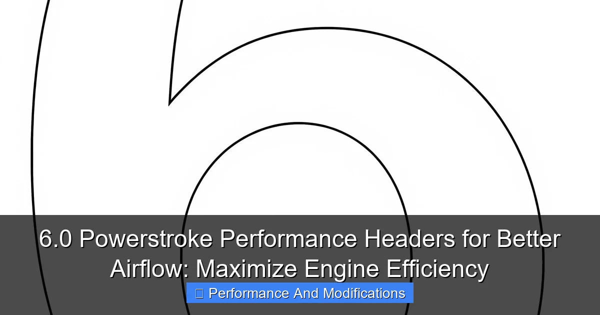 Featured image for 6.0 Powerstroke Performance Headers for Better Airflow: Maximize Engine Efficiency
