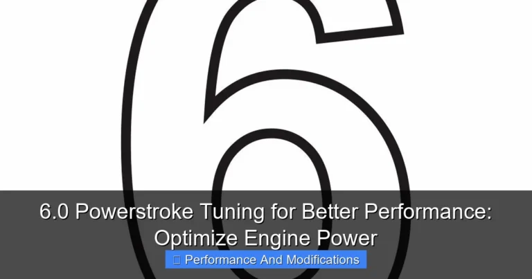 Featured image for 6.0 Powerstroke Tuning for Better Performance: Optimize Engine Power