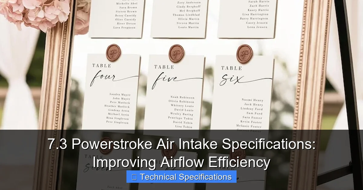 Featured image for 7.3 Powerstroke Air Intake Specifications: Improving Airflow Efficiency