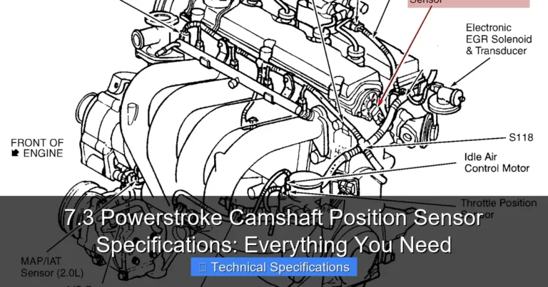Featured image for 7.3 Powerstroke Camshaft Position Sensor Specifications: Everything You Need