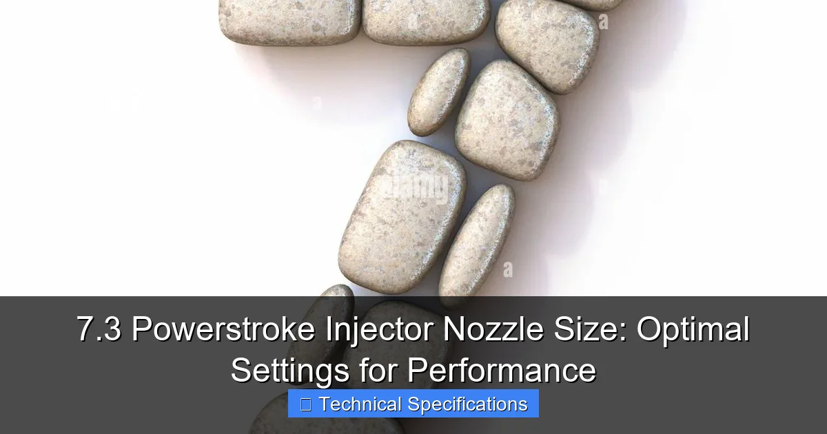 Featured image for 7.3 Powerstroke Injector Nozzle Size: Optimal Settings for Performance