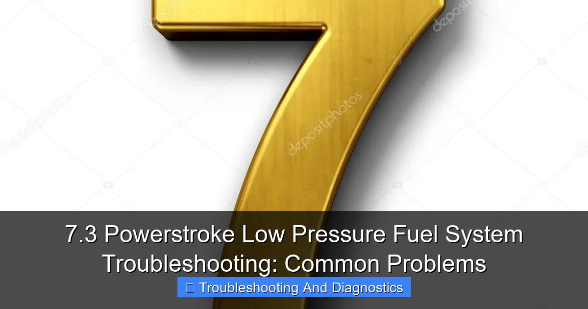 Featured image for 7.3 Powerstroke Low Pressure Fuel System Troubleshooting: Common Problems