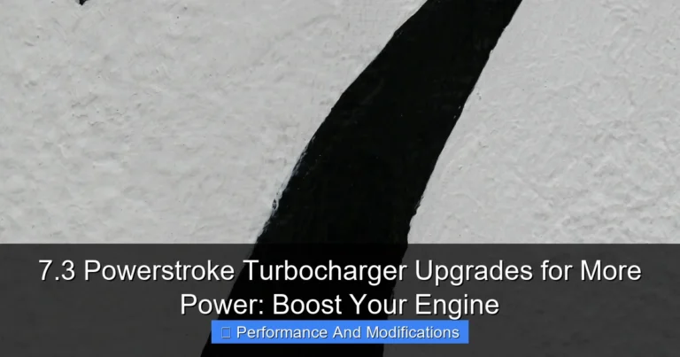 Featured image for 7.3 Powerstroke Turbocharger Upgrades for More Power: Boost Your Engine