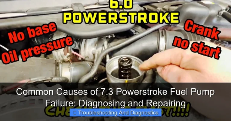 Featured image for Common Causes of 7.3 Powerstroke Fuel Pump Failure: Diagnosing and Repairing