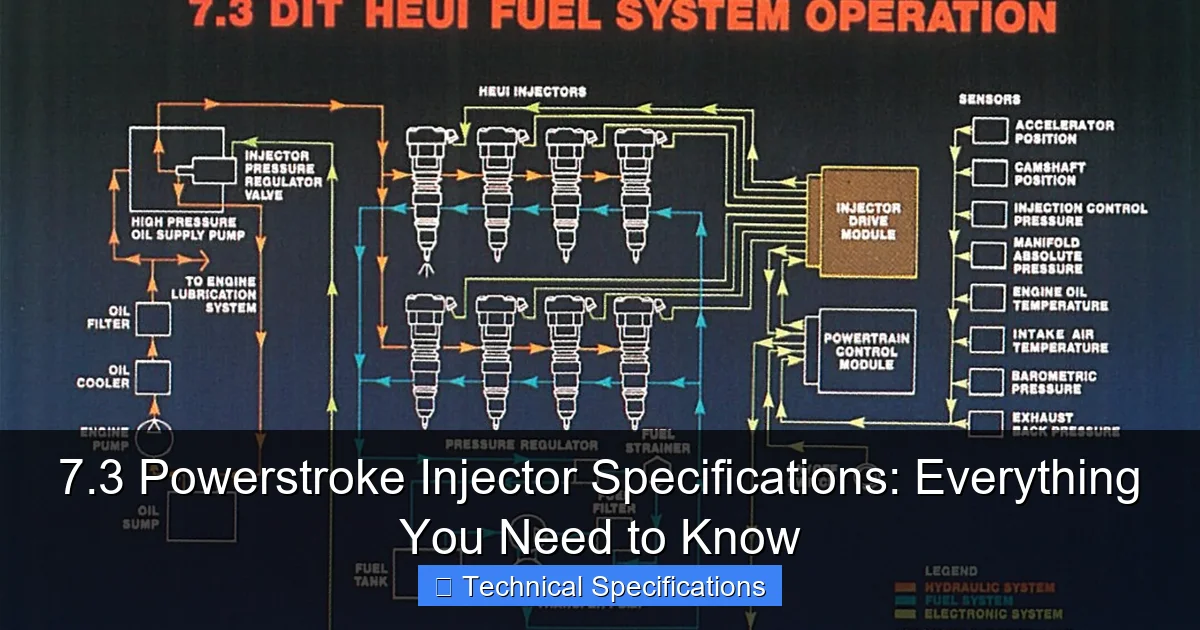 7.3 Powerstroke Injector Specifications: Everything You Need to Know - content1 visual guide