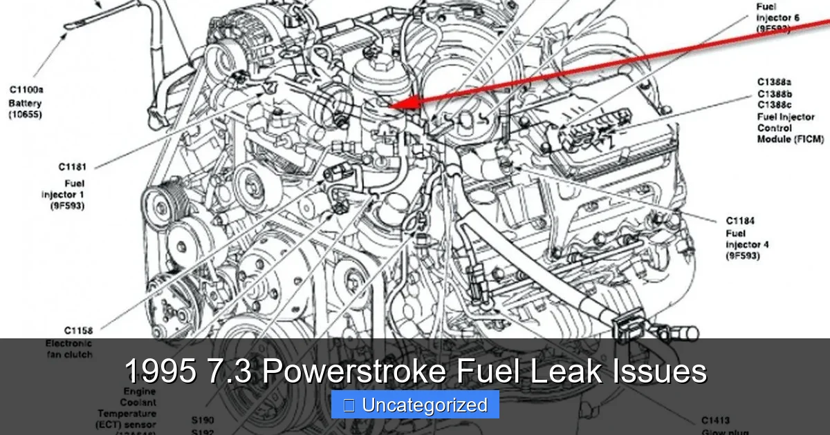 1995 7.3 Powerstroke Fuel Leak Issues - content2 visual guide
