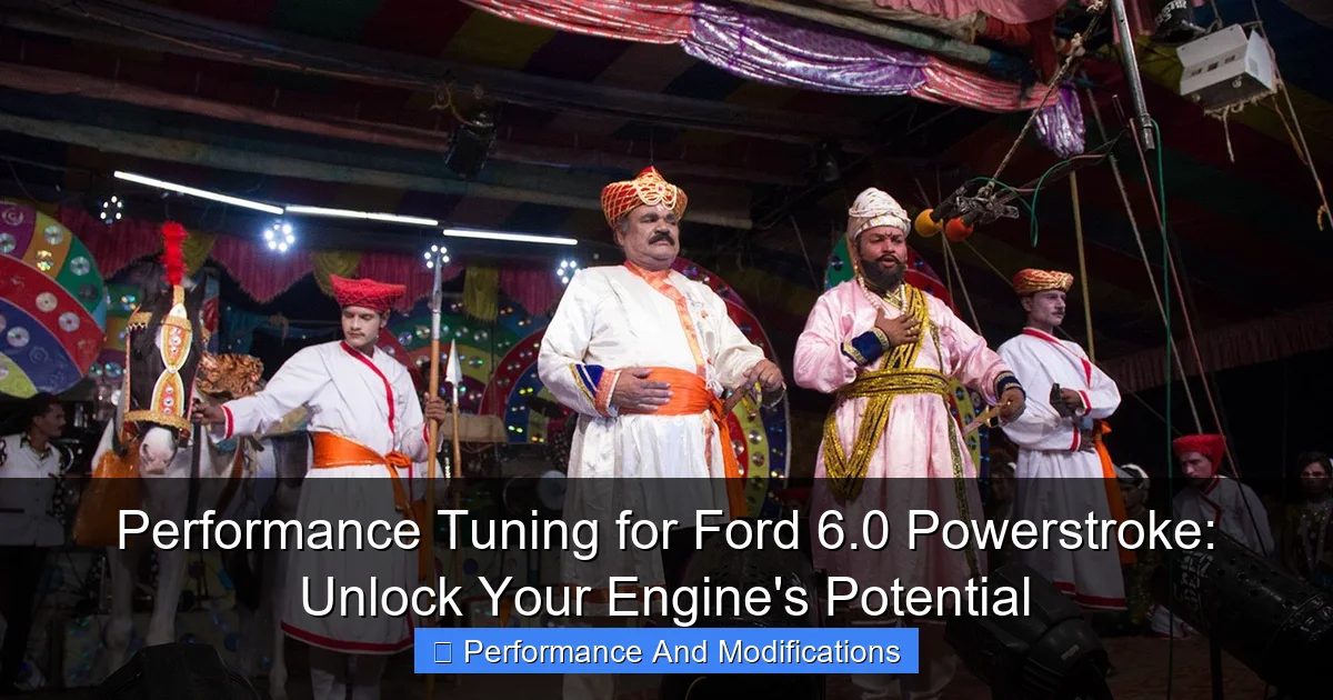 Performance Tuning for Ford 6.0 Powerstroke: Unlock Your Engine's Potential - content2 visual guide