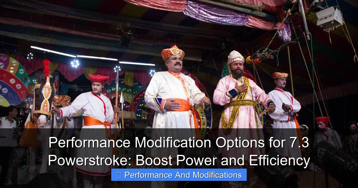 Performance Modification Options for 7.3 Powerstroke: Boost Power and Efficiency - content1 visual guide