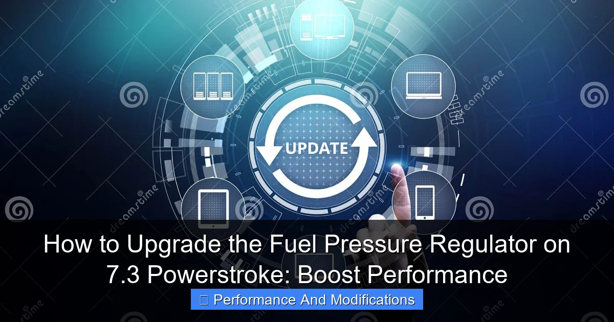 How to Upgrade the Fuel Pressure Regulator on 7.3 Powerstroke: Boost Performance - content1 visual guide