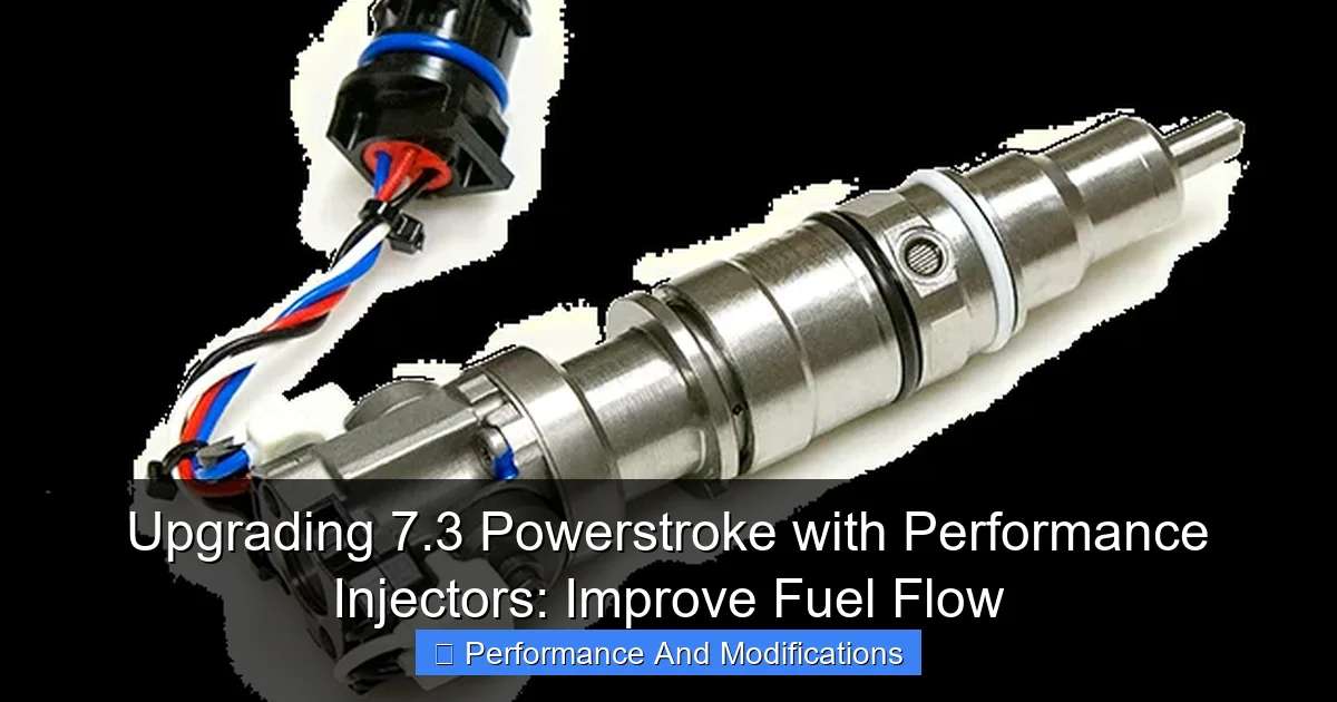Upgrading 7.3 Powerstroke with Performance Injectors: Improve Fuel Flow - content1 visual guide