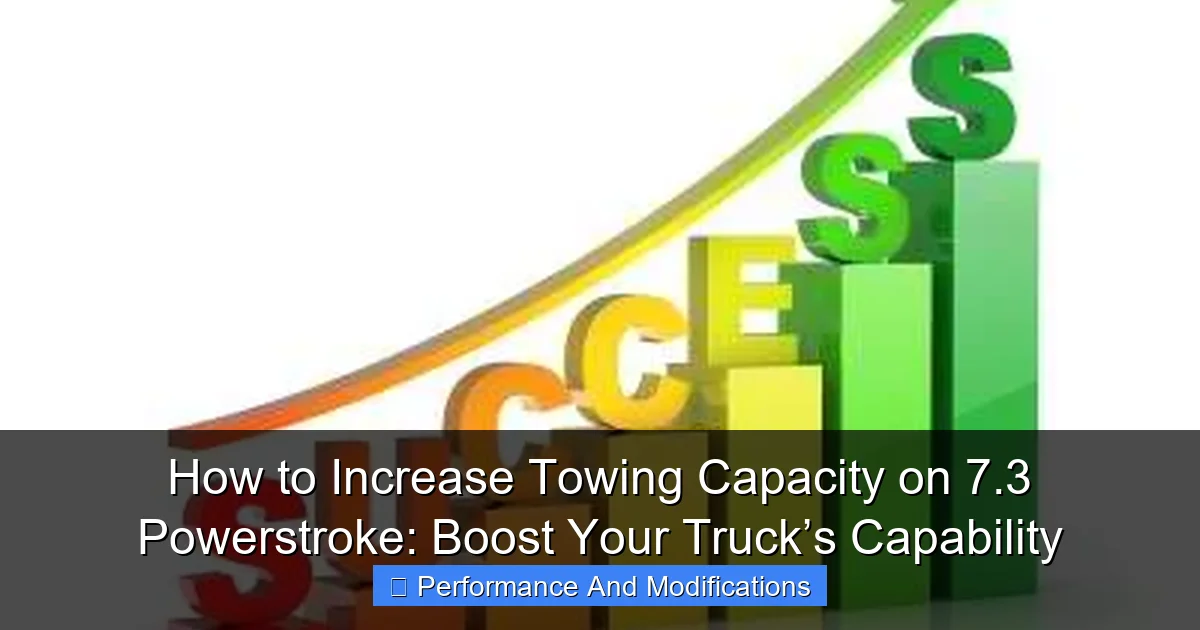 How to Increase Towing Capacity on 7.3 Powerstroke: Boost Your Truck’s Capability - content1 visual guide
