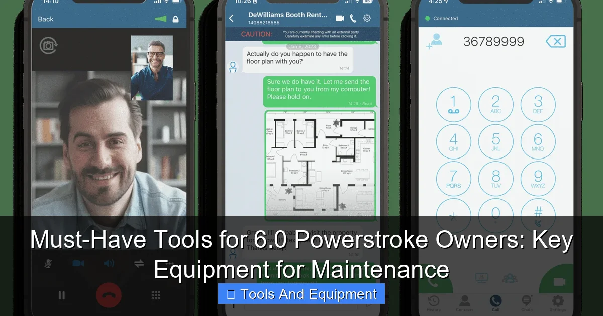 Must-Have Tools for 6.0 Powerstroke Owners: Key Equipment for Maintenance - content1 visual guide