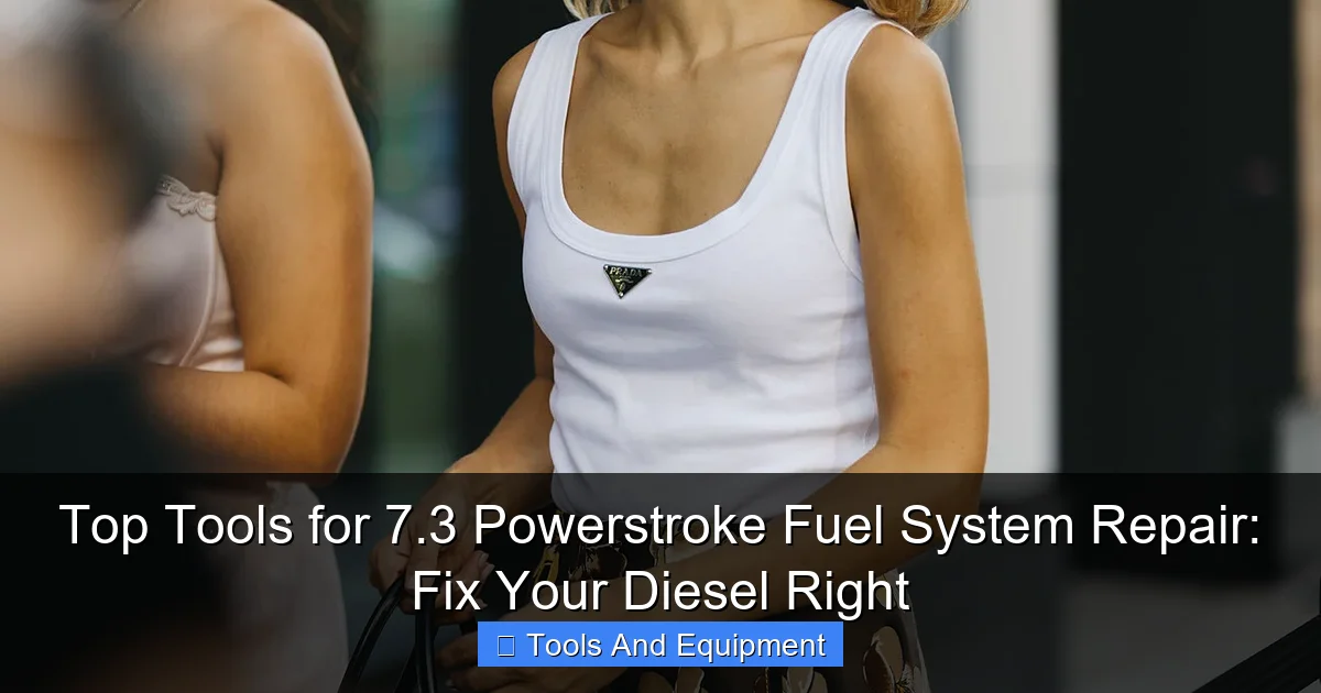 Top Tools for 7.3 Powerstroke Fuel System Repair: Fix Your Diesel Right - content2 visual guide