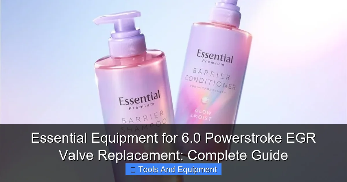 Essential Equipment for 6.0 Powerstroke EGR Valve Replacement: Complete Guide - content1 visual guide